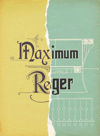 Max Reger, The Last Giant / Maximum Reger 6-DVD set