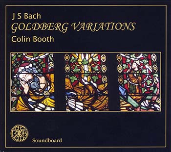 J. S. Bach: Goldberg Variations<BR>Colin Booth, harpsichord