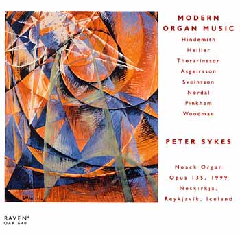 Modern Organ Music, Peter Sykes, Organist